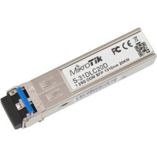 MikroTik SFP modul S-31DLC20D, SM, 20km, 1.25G, 2x LC
