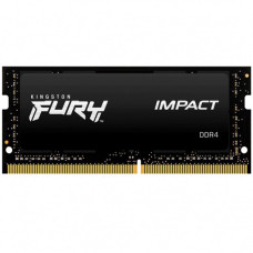 Kingston FURY Impact • SO-DIMM DDR4 • 32GB • 3200MHz • CL20 • 1x32GB • Black