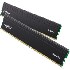 Crucial Pro • DDR4 • 64GB • 3200MHz • CL22 • 2x32GB • Black