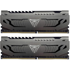 Patriot Viper Steel • DDR4 • 32GB • 3200MHz • CL16 • 2x16GB • Grey