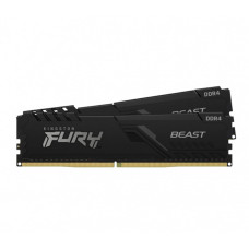 Kingston FURY Beast • DDR4 • 64GB • 3600MHz • CL18 • 2x32GB • Black