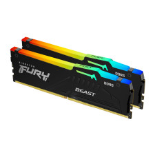 Kingston FURY Beast EXPO • DDR5 • 128GB • 5600MHz • CL36 • 2x64GB • RGB • Black