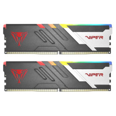Patriot Viper Venom • DDR5 • 32GB • 6000MHz • CL36 • 2x16GB • RGB • Black • Silv