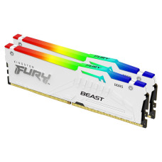 Kingston FURY Beast EXPO • DDR5 • 32GB • 6000MHz • CL30 • 2x16GB • RGB • White
