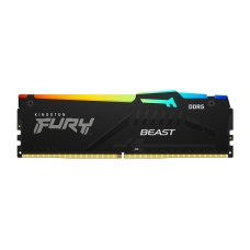 Kingston FURY Beast EXPO • DDR5 • 16GB • 6400MHz • CL32 • 1x16GB • RGB • Black