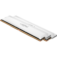 Crucial Pro OC • DDR5 • 64GB • 6400MHz • CL40 • 2x32GB • White