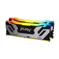 Kingston FURY Renegade • CUDIMM DDR5 • 48GB • 8400MHz • CL40 • 2x24GB • RGB • Black • Silv