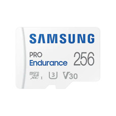 Samsung PRO Endurance • micro SDXC • 256GB • UHS-I U3  •  Class 10 • + Adaptér