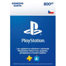 ESD CZ - PlayStation Store el. peněženka - 800 Kč