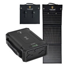 Set powerbanka Viking VIDAR III a solární panel Viking L60 PD
