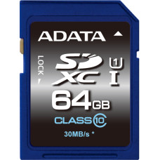 ADATA • SDXC • 64GB • UHS-I U1  •  Class 10