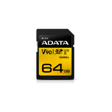 Adata • SDXC • 64GB • UHS-II U3  •  Class 10