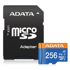 Adata • SDXC • 256GB • UHS-I U1  •  Class 10 • + Adaptér