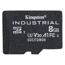 Kingston Industrial • micro SDHC • 8GB • UHS-I U3  •  Class 10