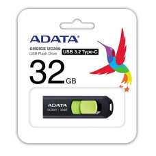 ADATA UC300 • 32GB • USB 3.2 • USB-C • Černá
