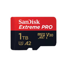 SanDisk Extreme PRO • micro SDXC • 1TB • UHS-I U3  •  Class 10 • + Adaptér