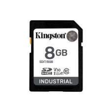 Kingston Industrial • SDHC • 8GB • UHS-I U3  •  Class 10