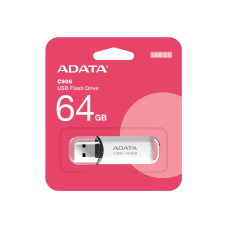 ADATA C906 • 64GB • USB 2.0 • USB-A • Bílá