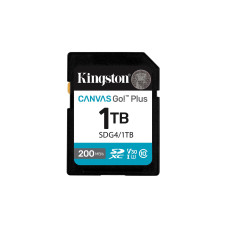 Kingston Canvas Go Plus • SDXC • 1TB • UHS-I U3  •  Class 10