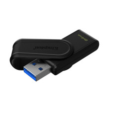 DataTraveler Exodia S • 64GB • USB 3.2 • USB-A • Černá