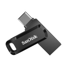SanDisk Ultra Dual Drive Go • 512GB • USB 3.1 • USB-A + USB-C • Černá
