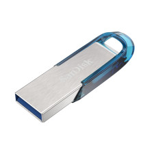 SanDisk Ultra Flair • 64GB • USB 3.0 • USB-A • Modrá