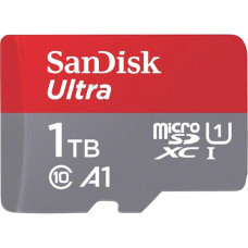 SanDisk Ultra • micro SDXC • 1TB • UHS-I U1  •  Class 10 • + Adaptér