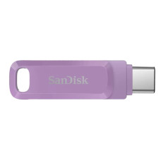SanDisk Ultra Dual Drive Go • 64GB • USB 3.2 • USB-A + USB-C • Fialová