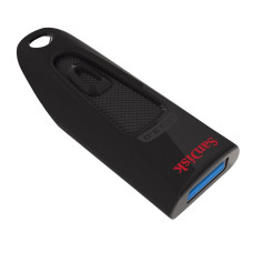 SanDisk Ultra • 128GB • USB 3.0 • USB-A • Černá