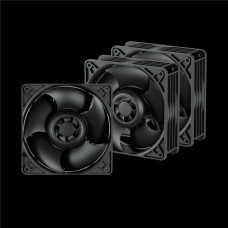ARCTIC S12038-4K -120mm Case Fan (3-Pack) - dual ball bearing - max 4000 RPM - PWM regulated