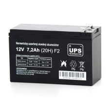 UPS baterie 12V 7,2Ah F2