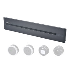 Zásuvková lišta - zápustná Viking LZ40G • 230V,50Hz • 40cm délka • šedá • až 5 modulů • IP20 • hliník • zápustná
