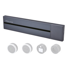 Zásuvková lišta - povrchová Viking LP60G • 230V,50Hz • 60cm délka • šedá • až 7 modulů • IP20 • hliník • povrchová