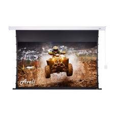 Nástěnné plátno AVELI PREMIUM,black,221x124(16:9)