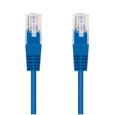 Kabel C-TECH patchcord Cat5e, UTP, modrý, 0,5m