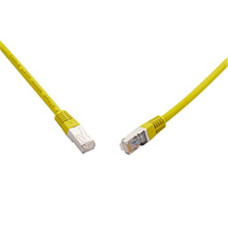 SOLARIX 10G patch kabel CAT6A SFTP LSOH 3m,žlutý