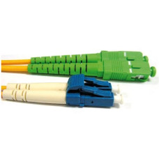 Patchcord FO duplex LC-SC/APC  9/125um SM, 1m, OS2