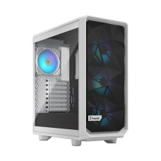 Fractal Design Meshify 2 Compact RGB White TG Clear Tint/Midi Tower/Transpar./Bílá