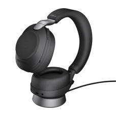 Jabra Evolve2 85 • Stereo • ANC • USB • BT • Bezdrát • MS • Stand • Černá