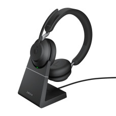 Jabra Evolve2 65 • Stereo • USB • BT • Bezdrát • MS • Stand • Černá