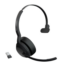Jabra Evolve2 55 • Mono • ANC • USB • BT-USB • Bezdrát • MS • Černá