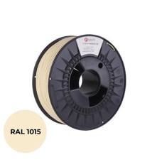 Tisková struna (filament) C-TECH PREMIUM LINE, PETG, slonová kost světlá, RAL1015, 1,75mm, 1kg