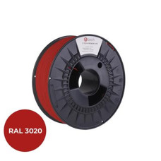Tisková struna (filament) C-TECH PREMIUM LINE, PLA, dopravní červená, RAL3020, 1,75mm, 1kg