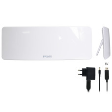 EVOLVEO Xany 1, 230/5V, aktivní pokojová anténa DAB+/DVB-T2,  filtr LTE,4G,5G