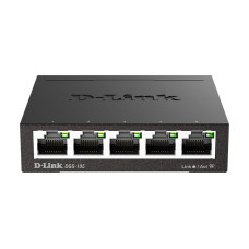 D-Link DGS-105 kovový 5-port 10/100/1000 Switch