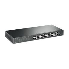TP-Link SL2428P 24x10/100Mbps+4xGb smart switch,250W POE+ Omada SDN