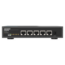 QNAP switch QSW-3205-5T (5x 10GbE port, pasiv. chlazení, podpora 100M/ 1G/ 2,5G / 5G a 10G)