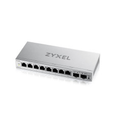 Zyxel GS1200-10 v3, 8 Port Gigabit, 2 x SFP webmanaged Desktop Switch
