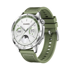 Huawei Watch GT 4 • 46mm • Silver • Elegant Band • Green
