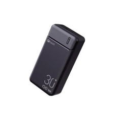 Powerbanka C-tech 30000mAh, Li-Pol, 20W, USB-C/USB-A/micro USB